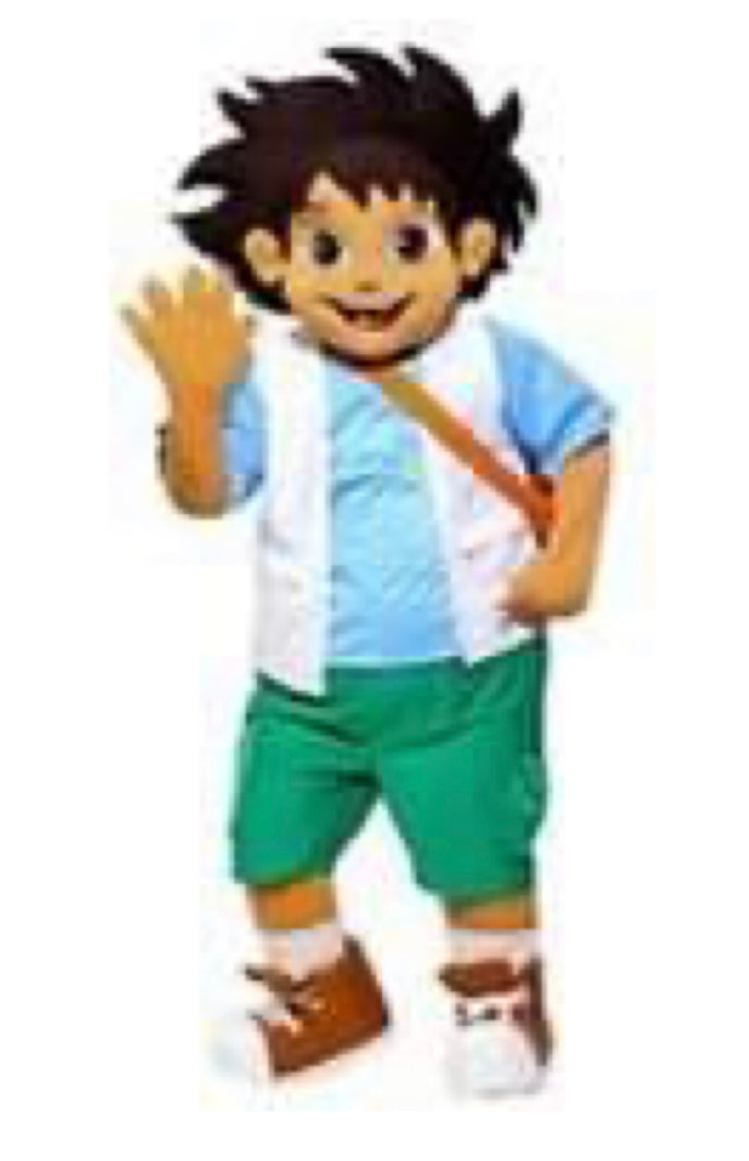 "Dora the Explorer" Mascot Reservation