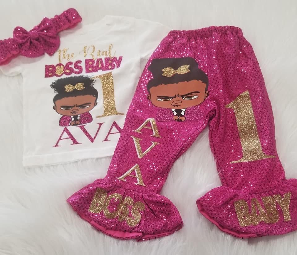 Custom Birthday Pants Set