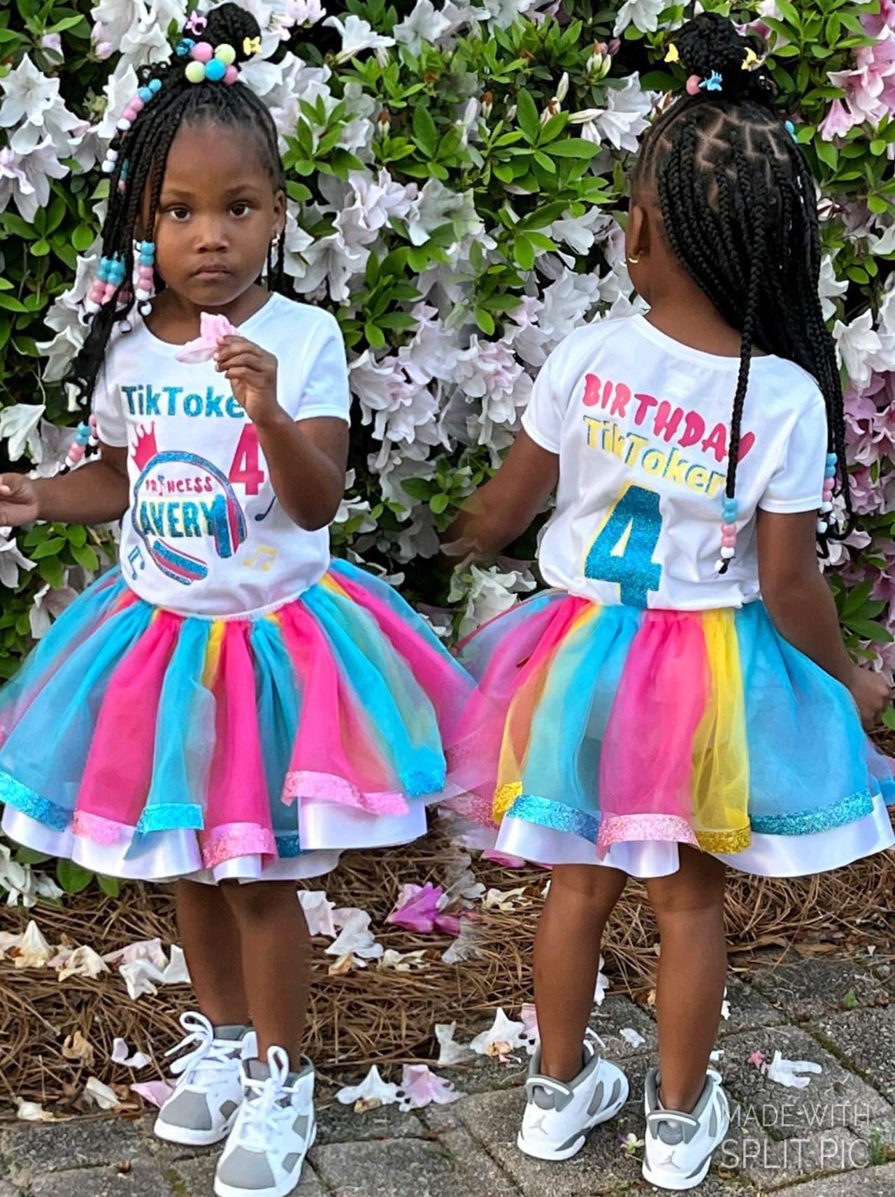 Custom Ribbon Trimmed Tutu Set
