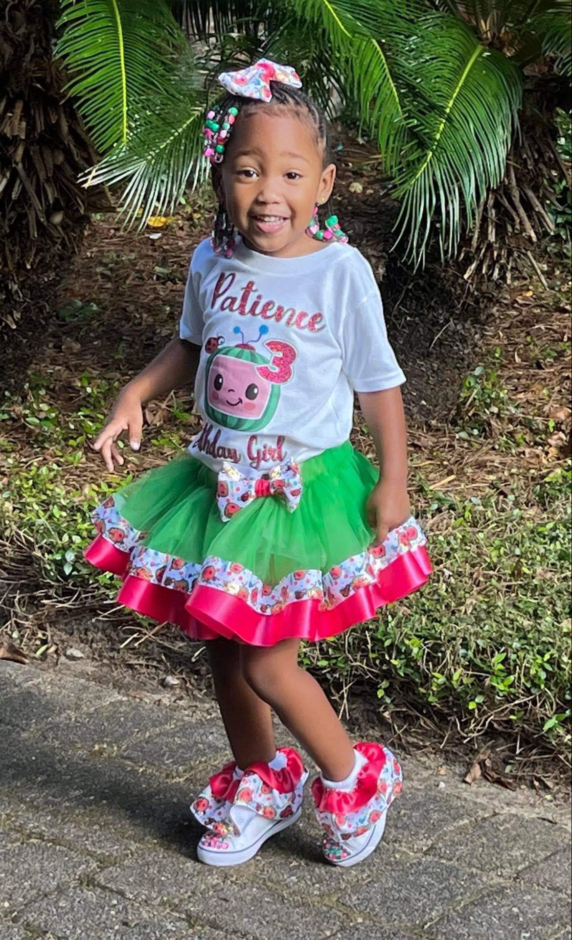 Custom Ribbon Trimmed Tutu Set