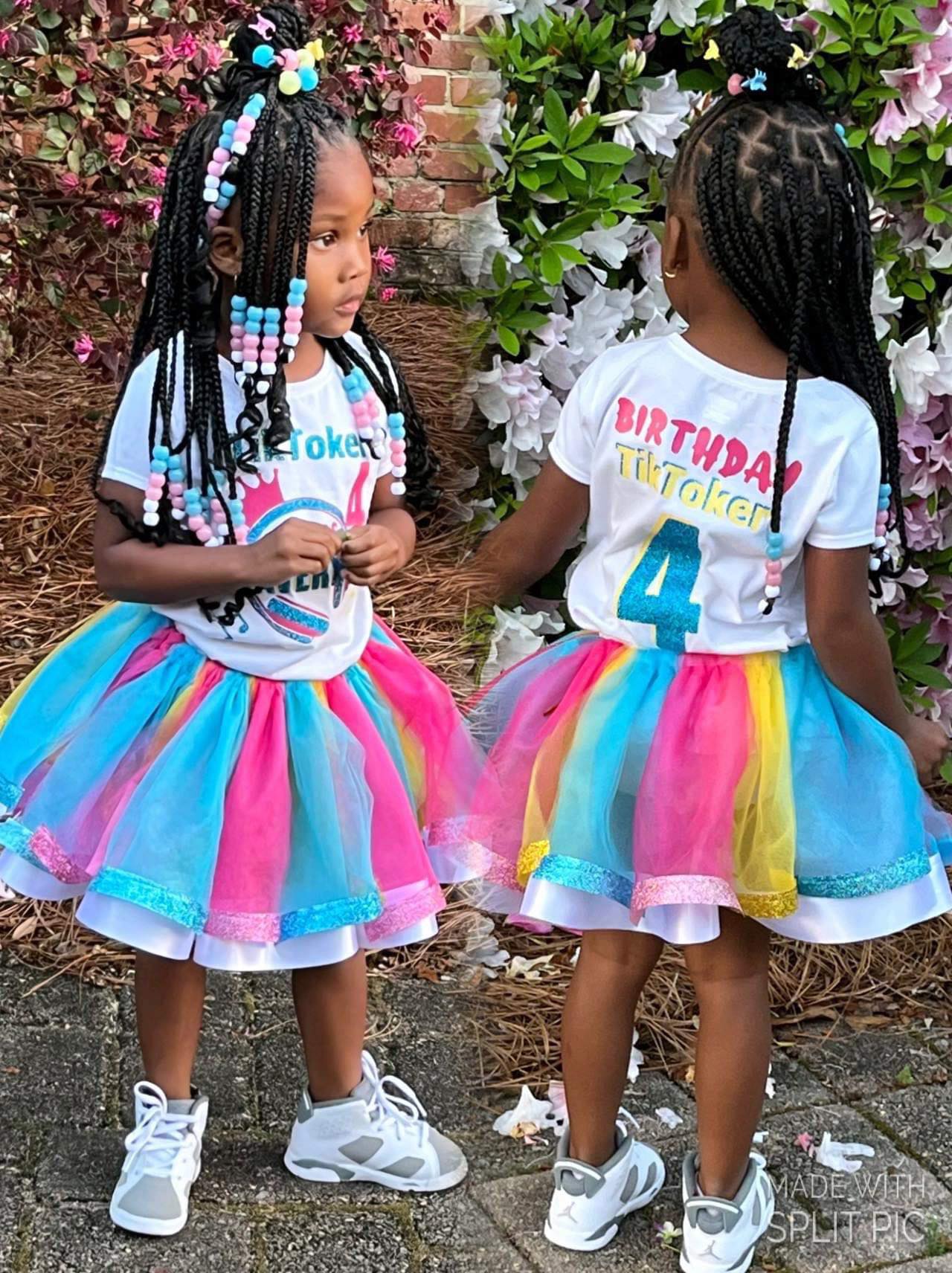 Custom Ribbon Trimmed Tutu Set