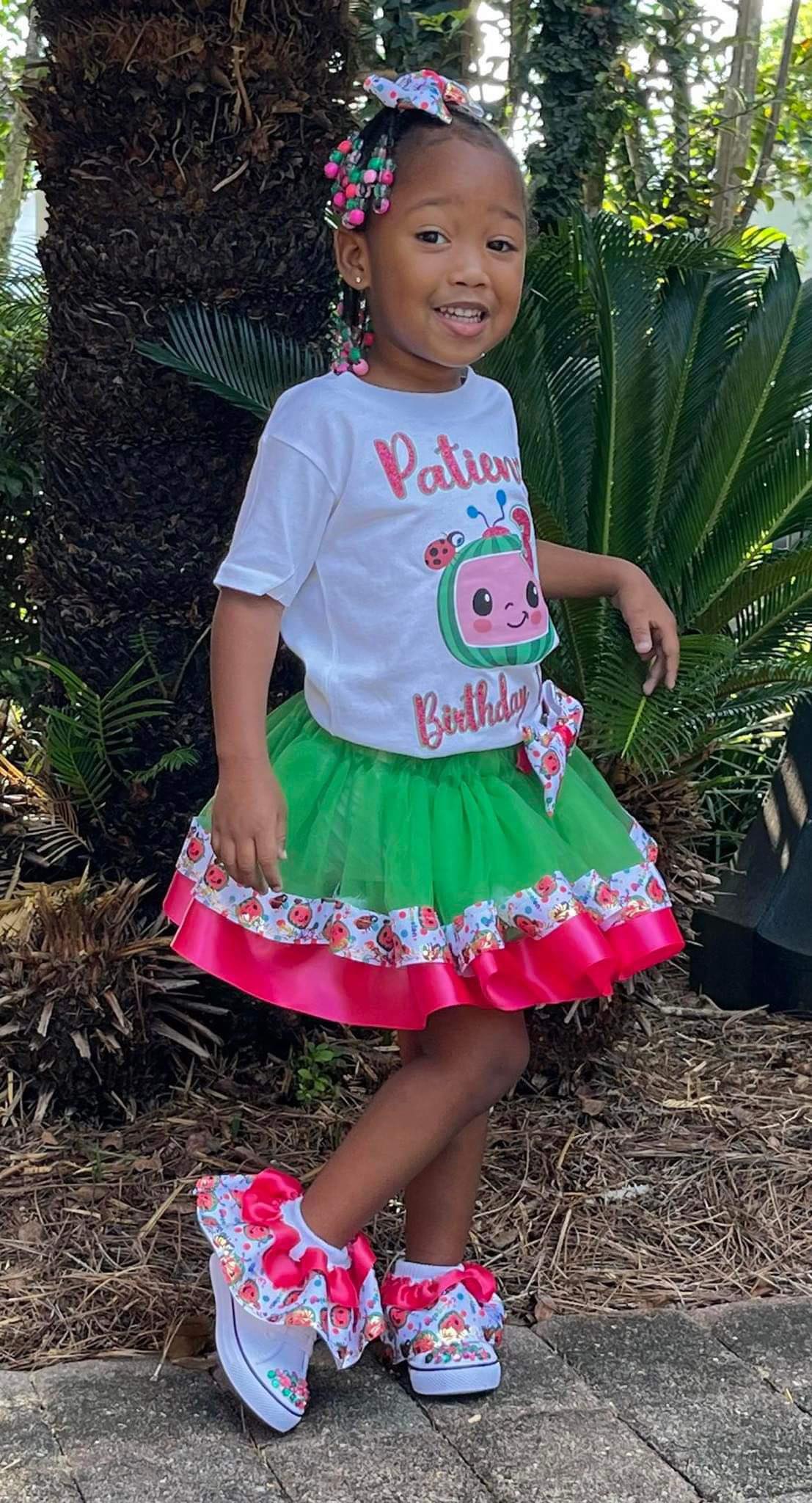 Custom Ribbon Trimmed Tutu Set