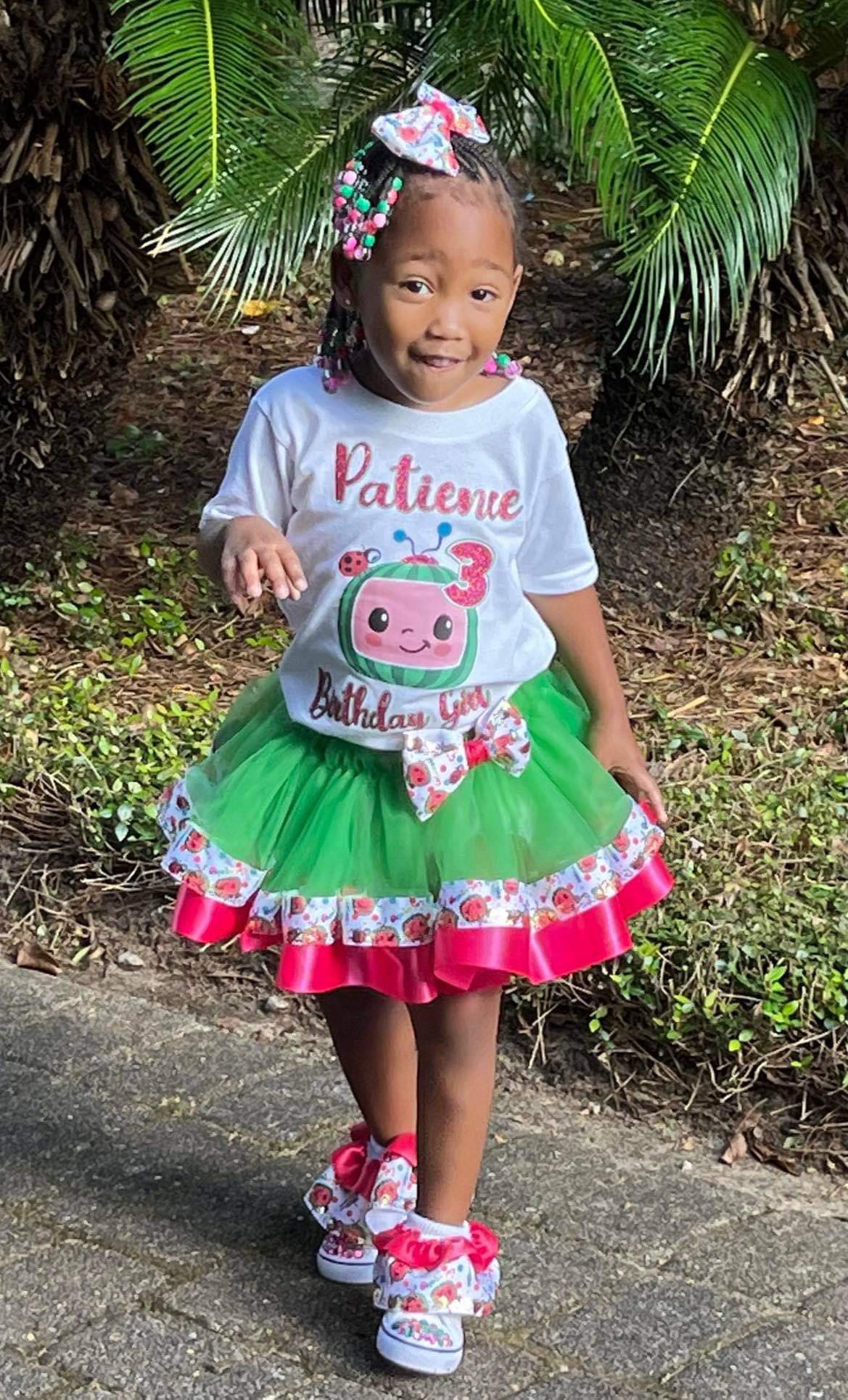 Custom Ribbon Trimmed Tutu Set
