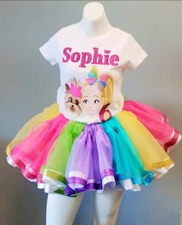 Custom Ribbon Trimmed Tutu Set