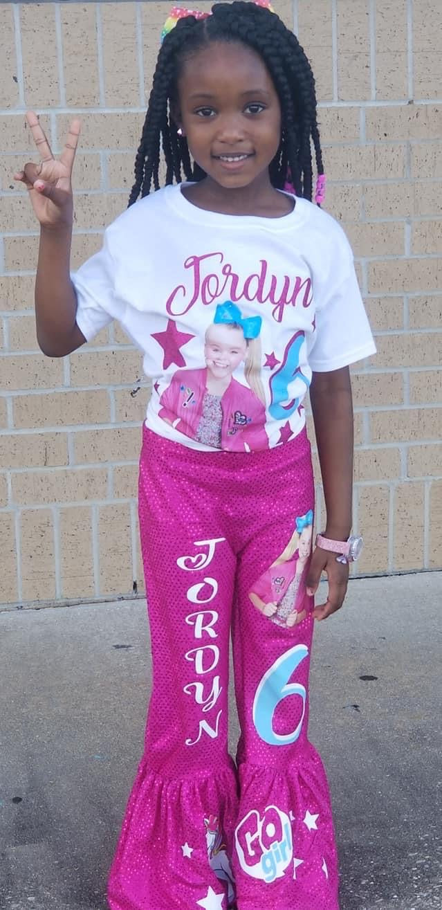 Custom Birthday Pants Set