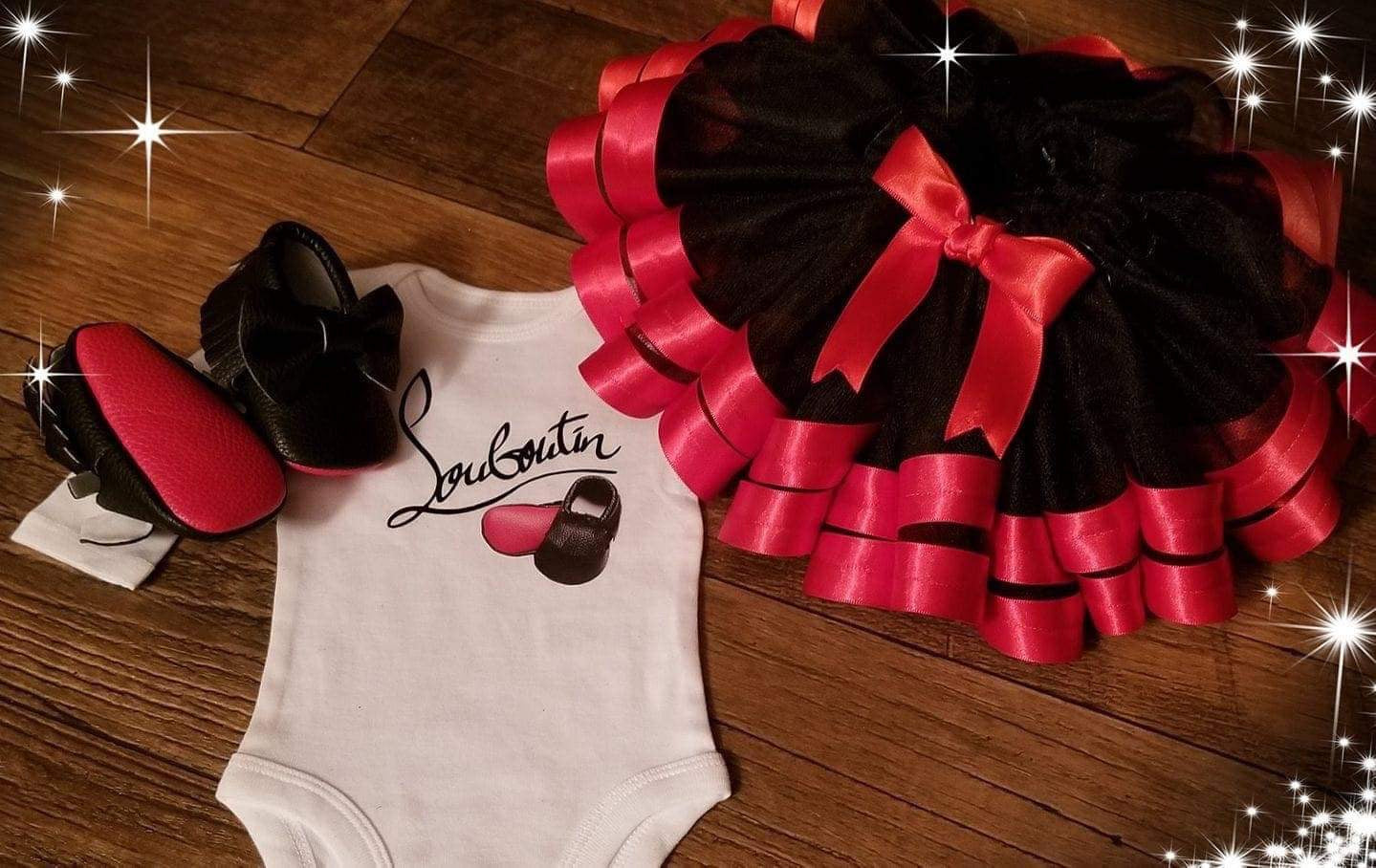 Custom Ribbon Trimmed Tutu Set