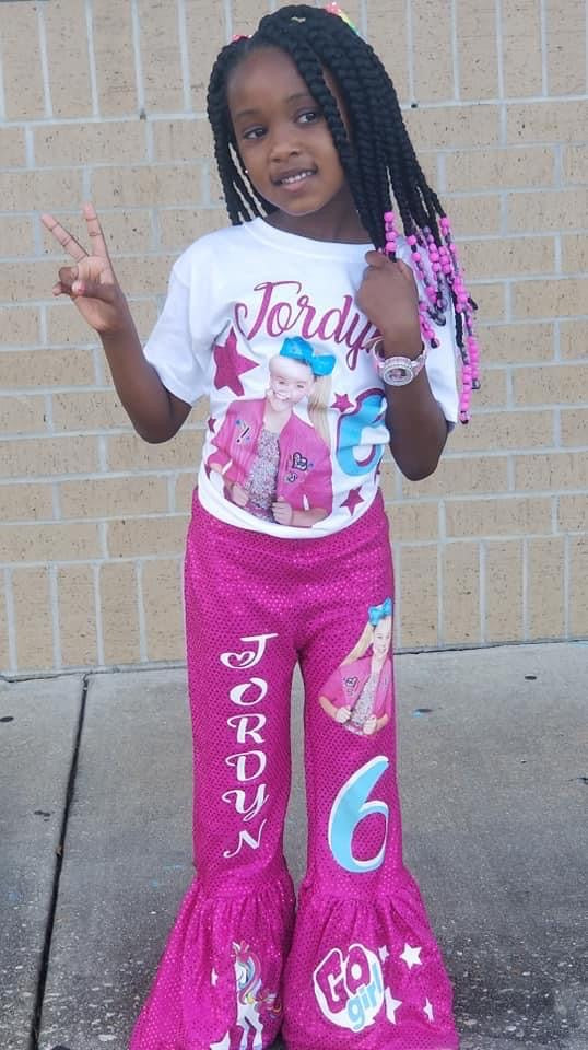 Custom Birthday Pants Set