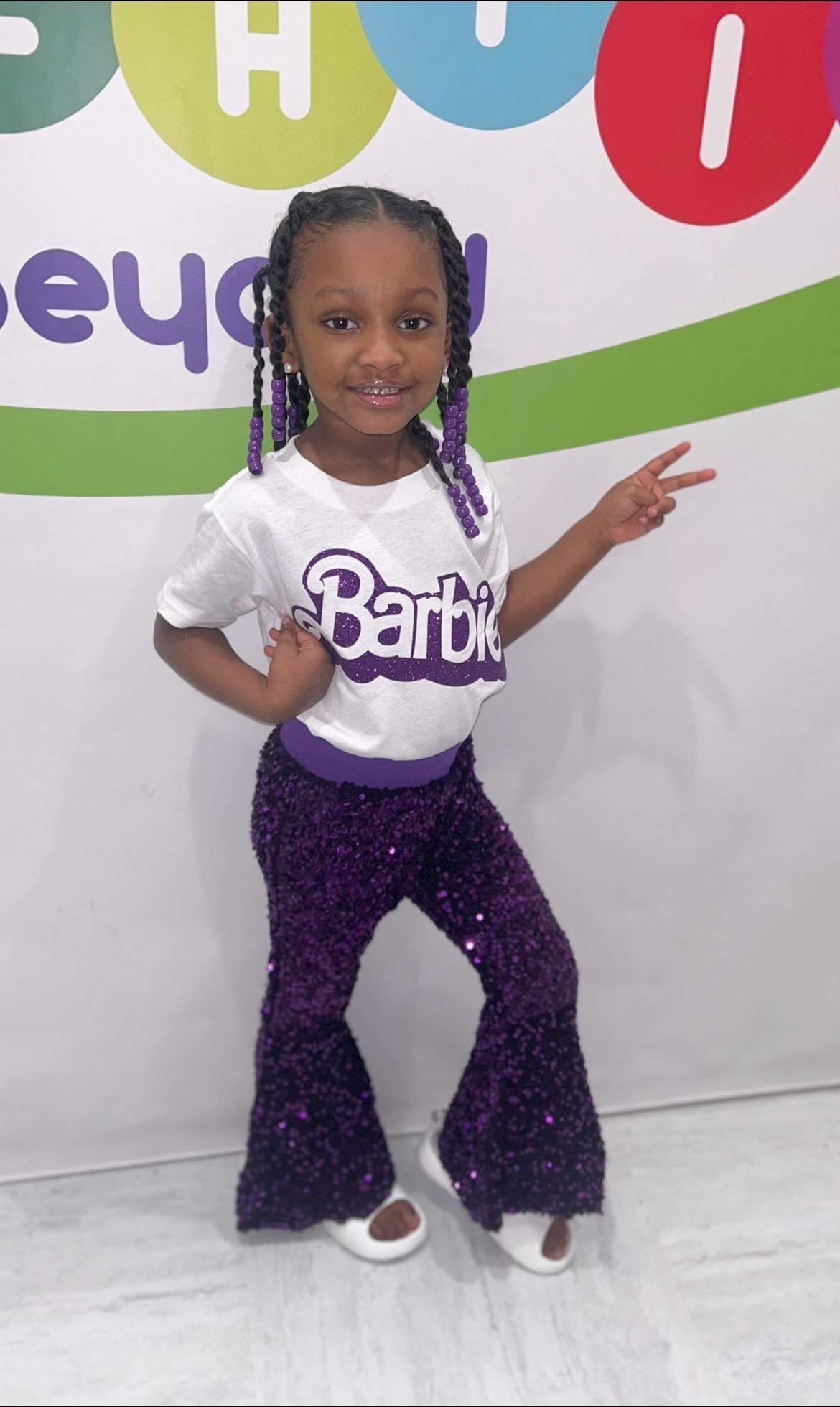 Pre-Made Sequin Pants Set
