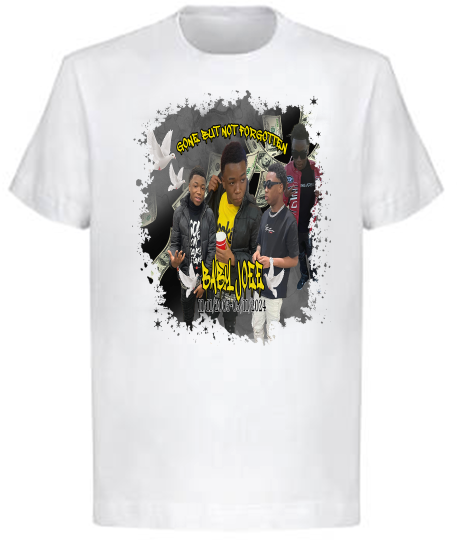 Michael Anderson Jr Center Print Memorial T-Shirt