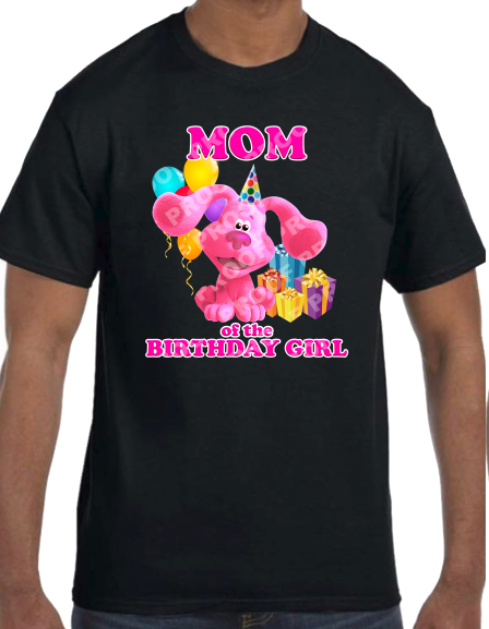 Blues Clues Girl (Family Birthday T-Shirts)