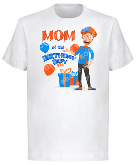 Blippi (Family Birthday T-Shirts)