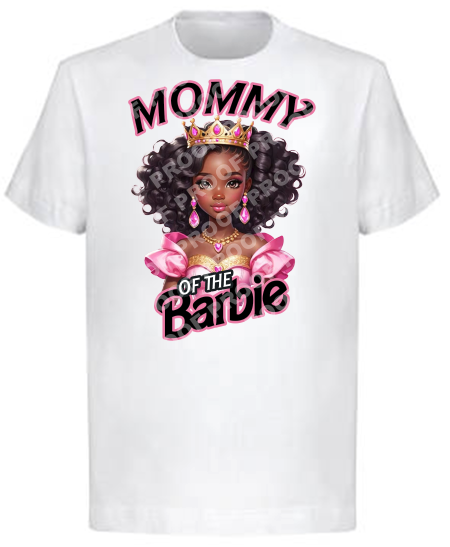 African Barbie Princess (Family Birthday T-Shirts)