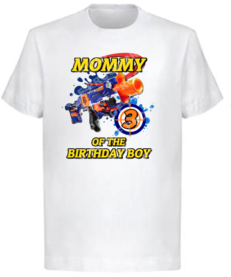 Nerf (Family Birthday T-Shirts)