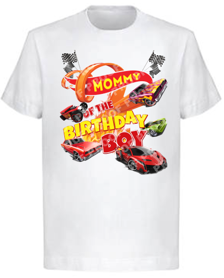 Hotwheels (Family Birthday T-Shirts)