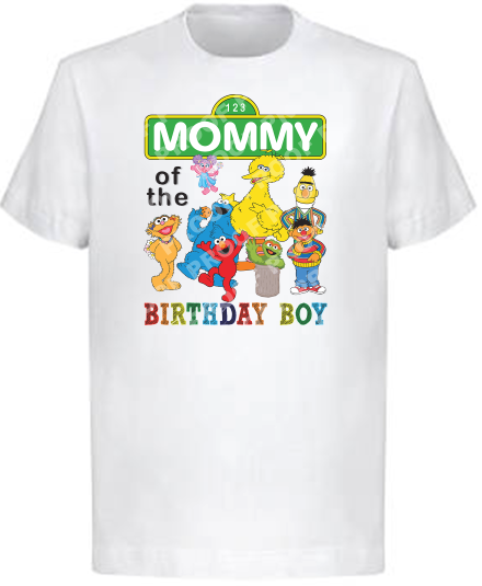 Sesame Street (Family Birthday T-Shirts)