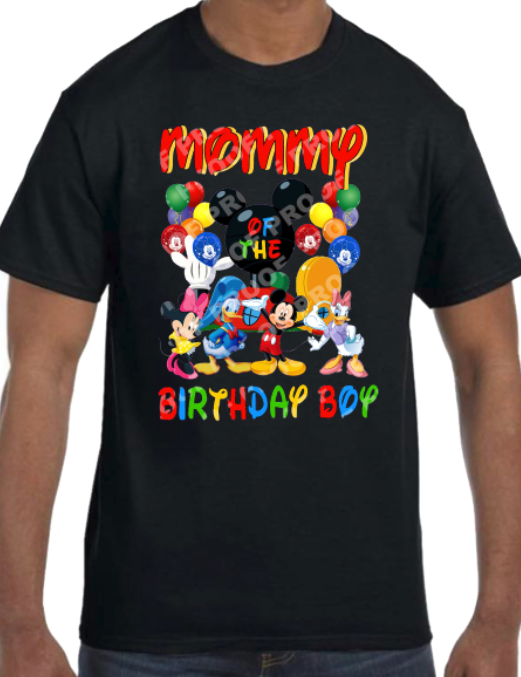 Mickey Mouse Clubhouse (Family Birthday T-Shirts)