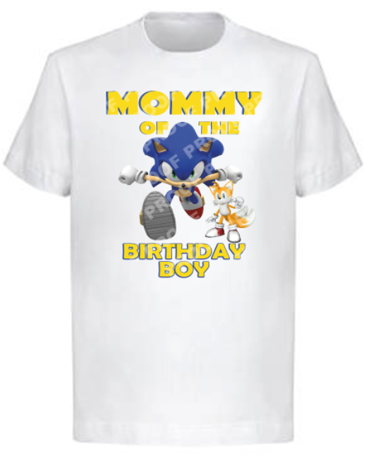 Sonic (Family Birthday T-Shirts)