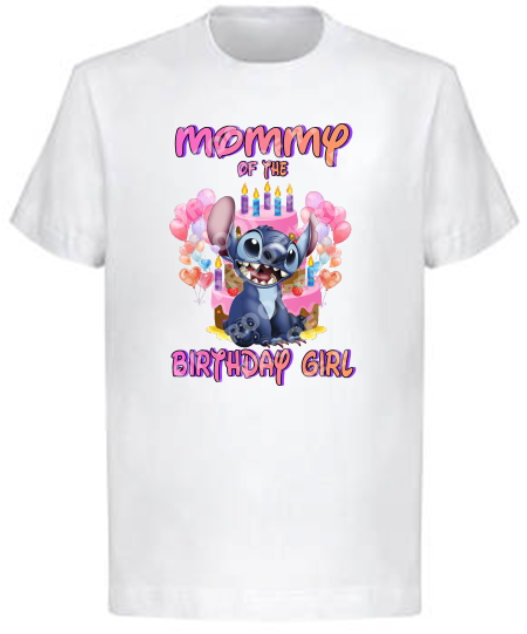Lilo & Stitch (Family Birthday T-Shirts)
