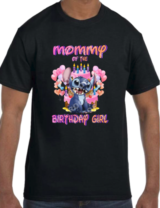 Lilo & Stitch (Family Birthday T-Shirts)