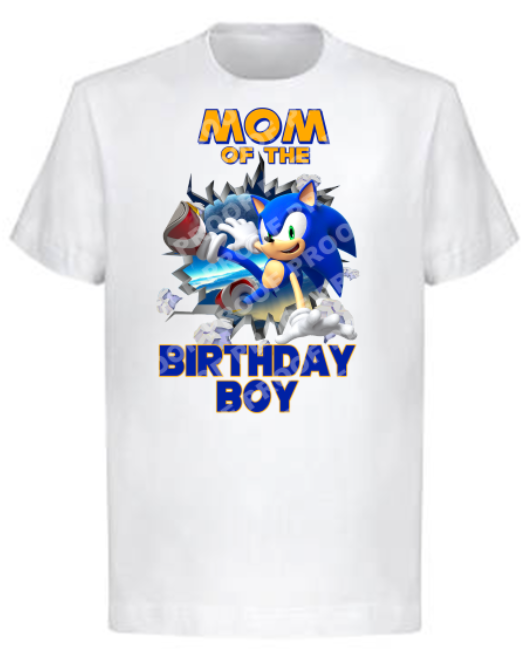 Sonic (Family Birthday T-Shirts)