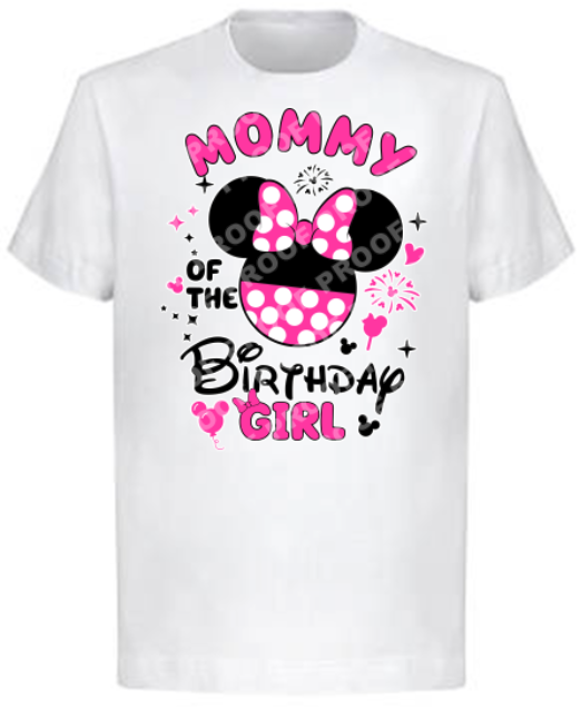 Minnie Mouse (Family Birthday T-Shirts)