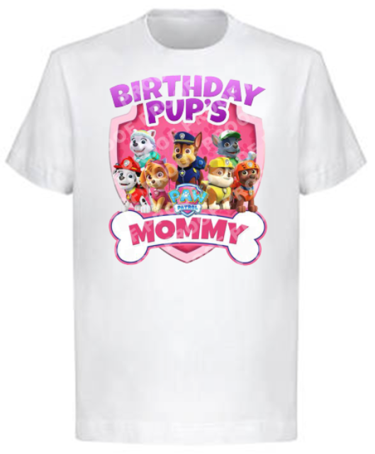 Paw Patrol (Family Birthday T-Shirts)