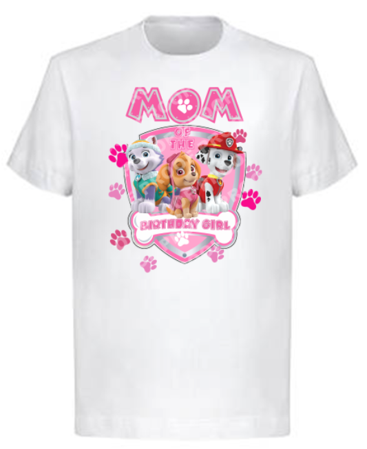 Paw Patrol (Family Birthday T-Shirts)