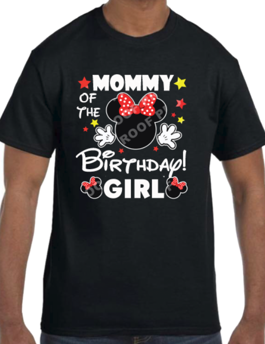 Minnie Mouse (Family Birthday T-Shirts)