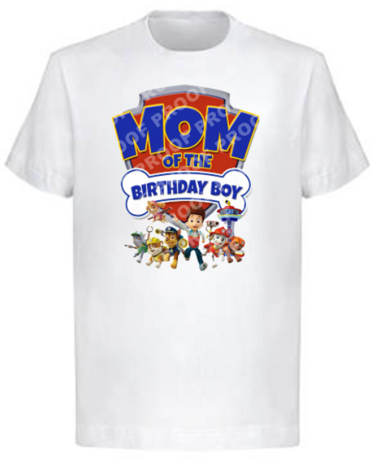 Paw Patrol (Family Birthday T-Shirts)