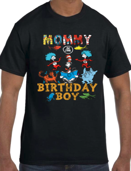 Doctor Seuss (Family Birthday T-Shirts)