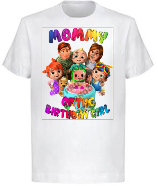 Cocomelon (Family Birthday T-Shirts)
