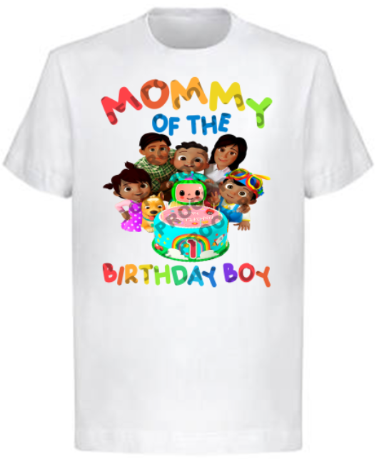 Cocomelon (Family Birthday T-Shirts)
