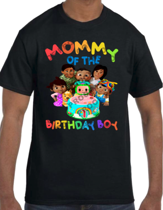 Cocomelon (Family Birthday T-Shirts)