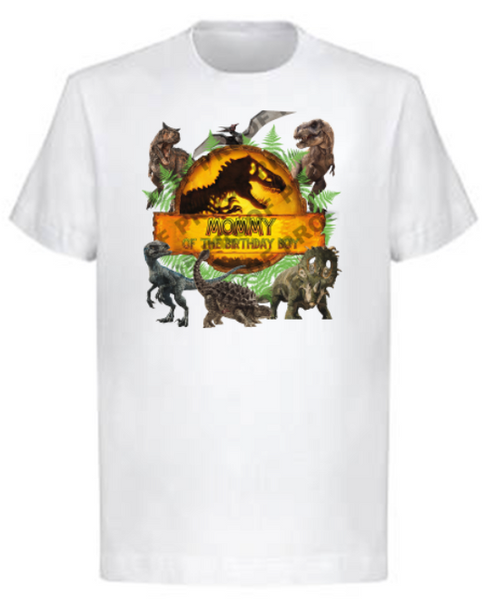 Jurasic Park (Family Birthday T-Shirts)