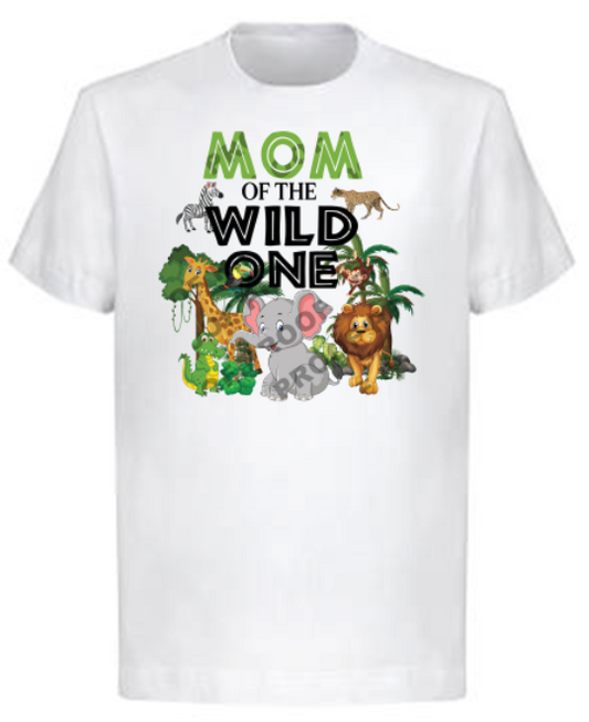 Wild One (Family Birthday T-Shirts)