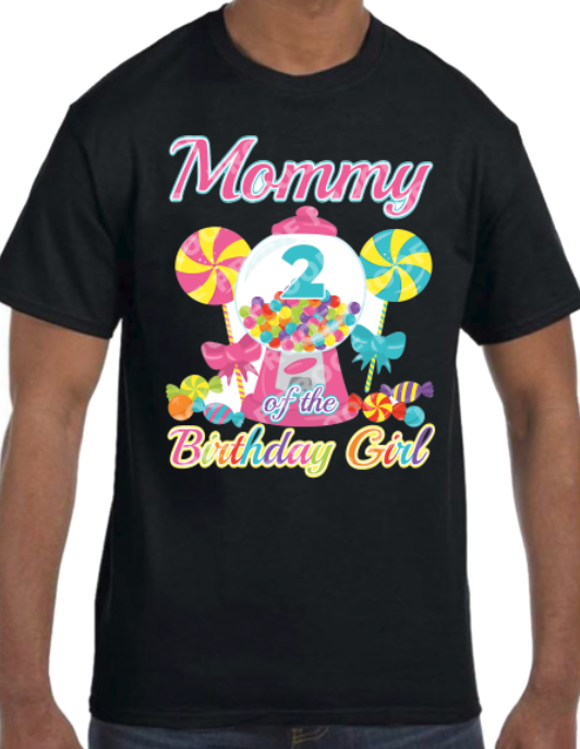 Candy Land (Family Birthday T-Shirts)