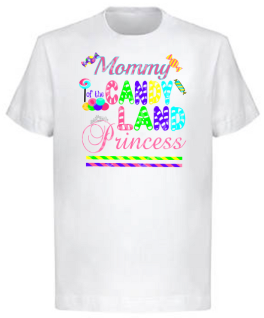 Candy Land (Family Birthday T-Shirts)