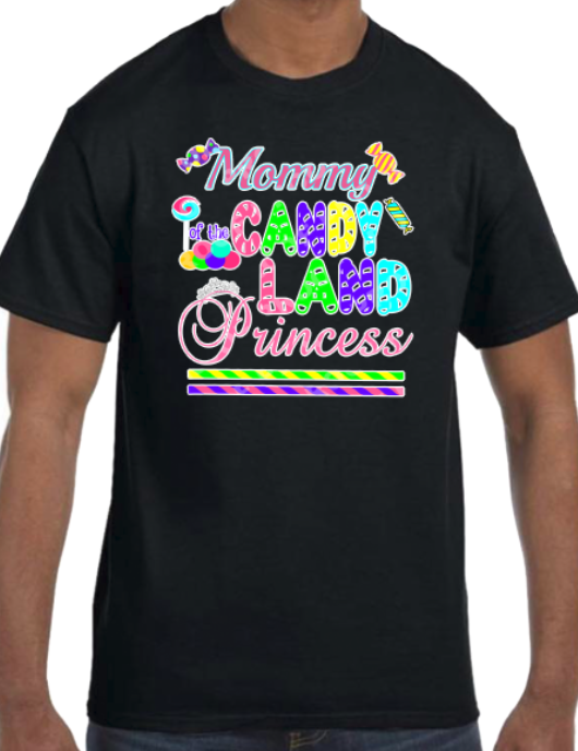 Candy Land (Family Birthday T-Shirts)