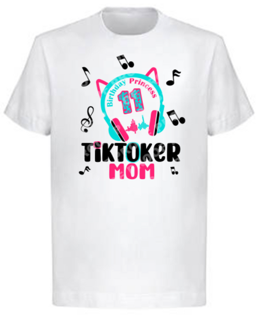Tik Tok (Family Birthday T-Shirts)