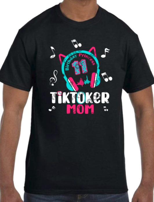 Tik Tok (Family Birthday T-Shirts)