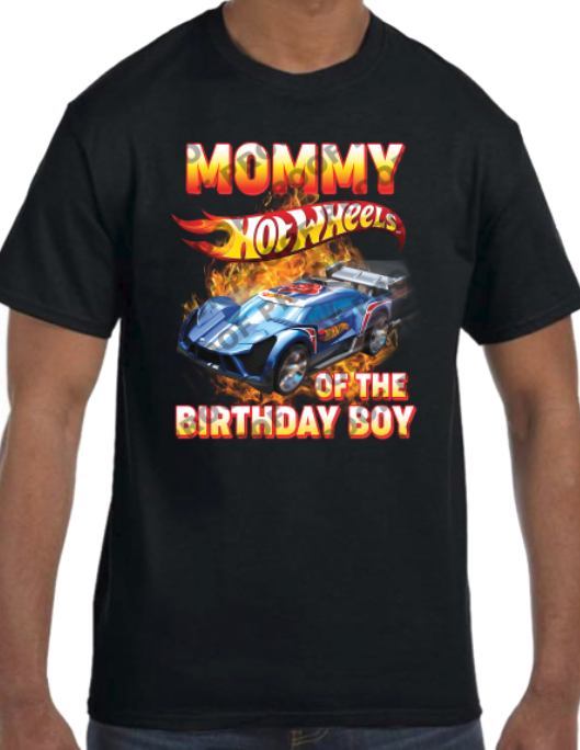 Hotwheels (Family Birthday T-Shirts)
