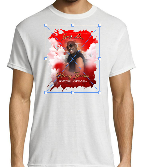 Henry Farrow Center Print Memorial T-Shirt