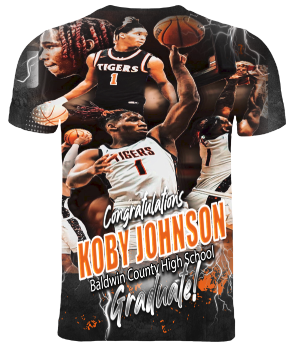 (Koby Johnson) Graduation 3D T-Shirt