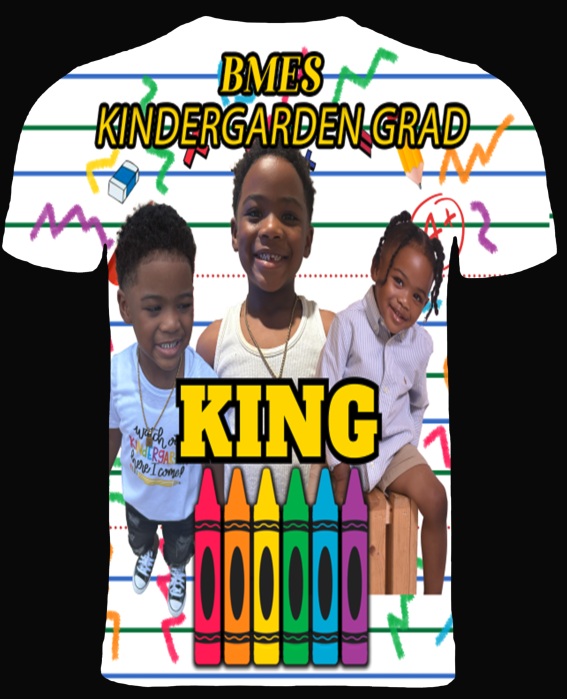 (King) Graduation 3D T-Shirt