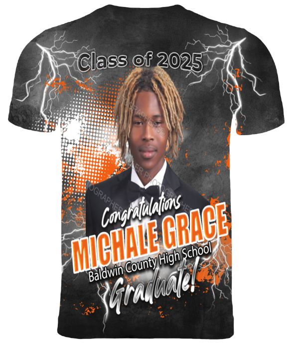 (Michale Grace) Graduation 3D T-Shirt