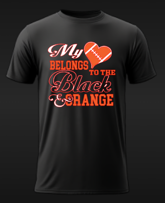 Football Mom T-Shirt #4 (1 Week Turn-Around Time)