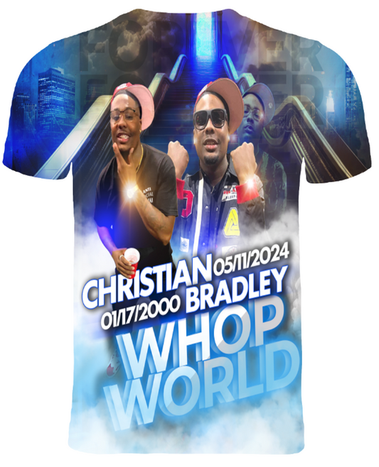 3d All Over Print Memorial T-Shirt (Christian Bradley)
