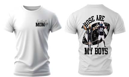 Football Mom T-Shirt #10 (1 Week Turn-Around Time)