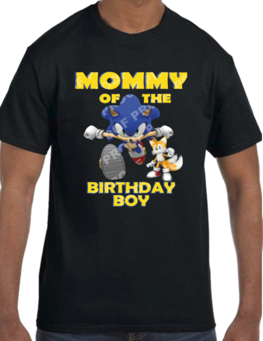 Sonic (Family Birthday T-Shirts)