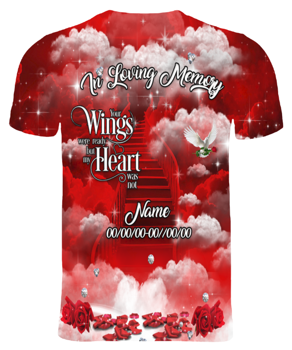 Custom Memorial T-Shirt Quote